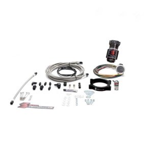 Chevrolet Camaro Water-Methanol Injection Kit - Snow Performance - Stage 2 Boost Cooler, Stainless Steel Braided Line, 4AN Fittings - `10-`15